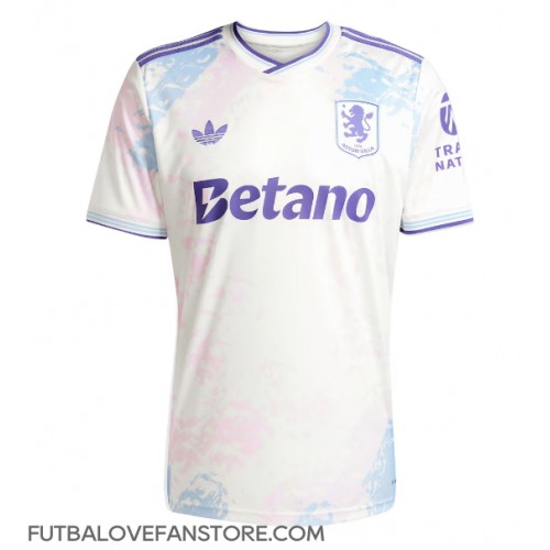 Aston Villa Boubacar Kamara #44 Tretí futbalový dres 2025-26 Krátky Rukáv Aston Villa Boubacar Kamara #44 Tretí futbalový dres 2025-26 Krátky Rukáv